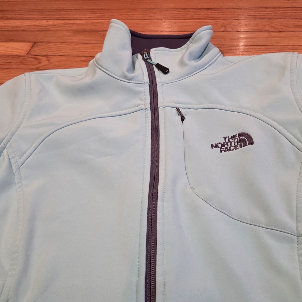 Light Blue Full-Zip Jacket - Picture 12 of 13